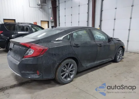 2020 Honda Civic Ex-L from USA, damaged, VIN 19XFC1F79LE015961